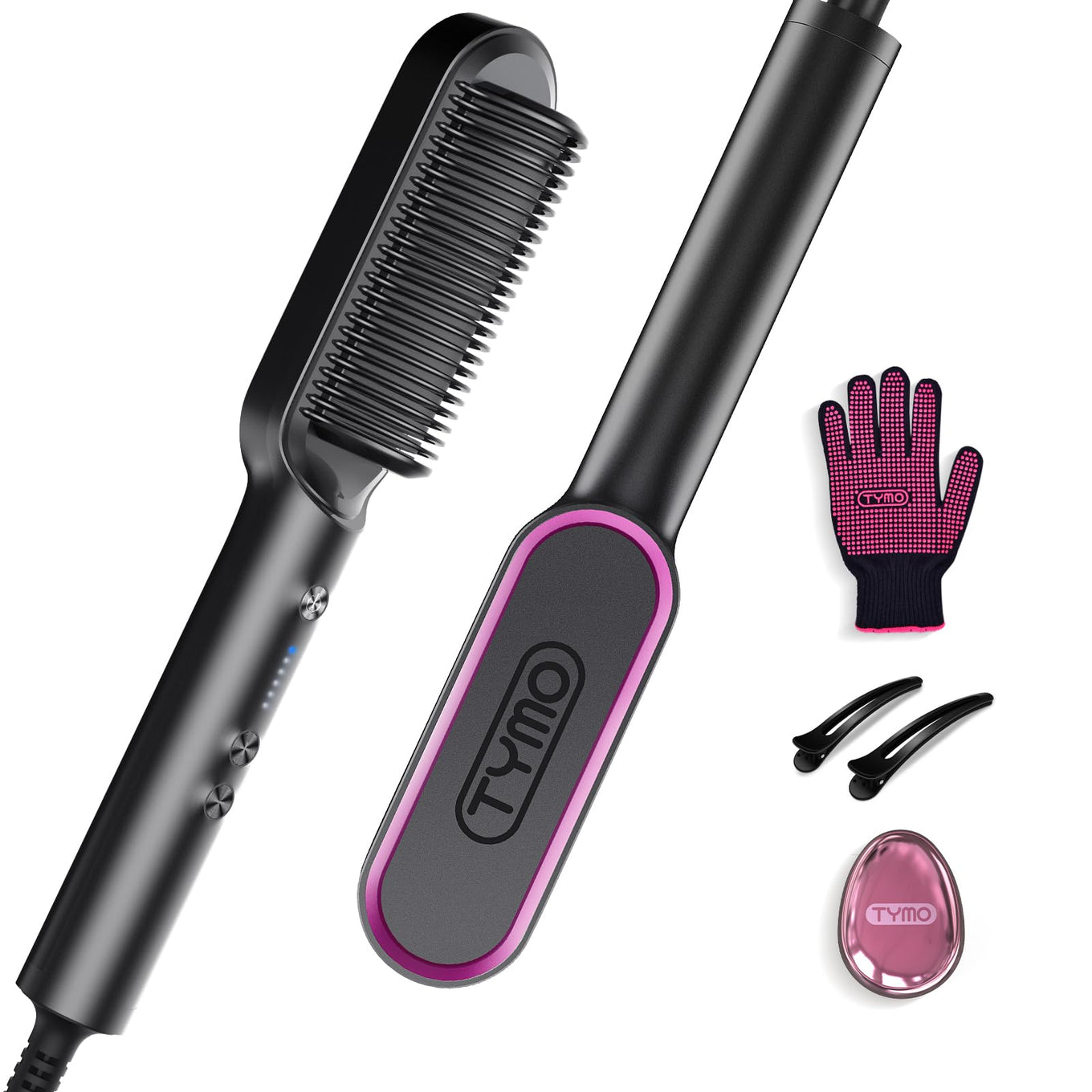 2-in-1 Hair Styler Straightening