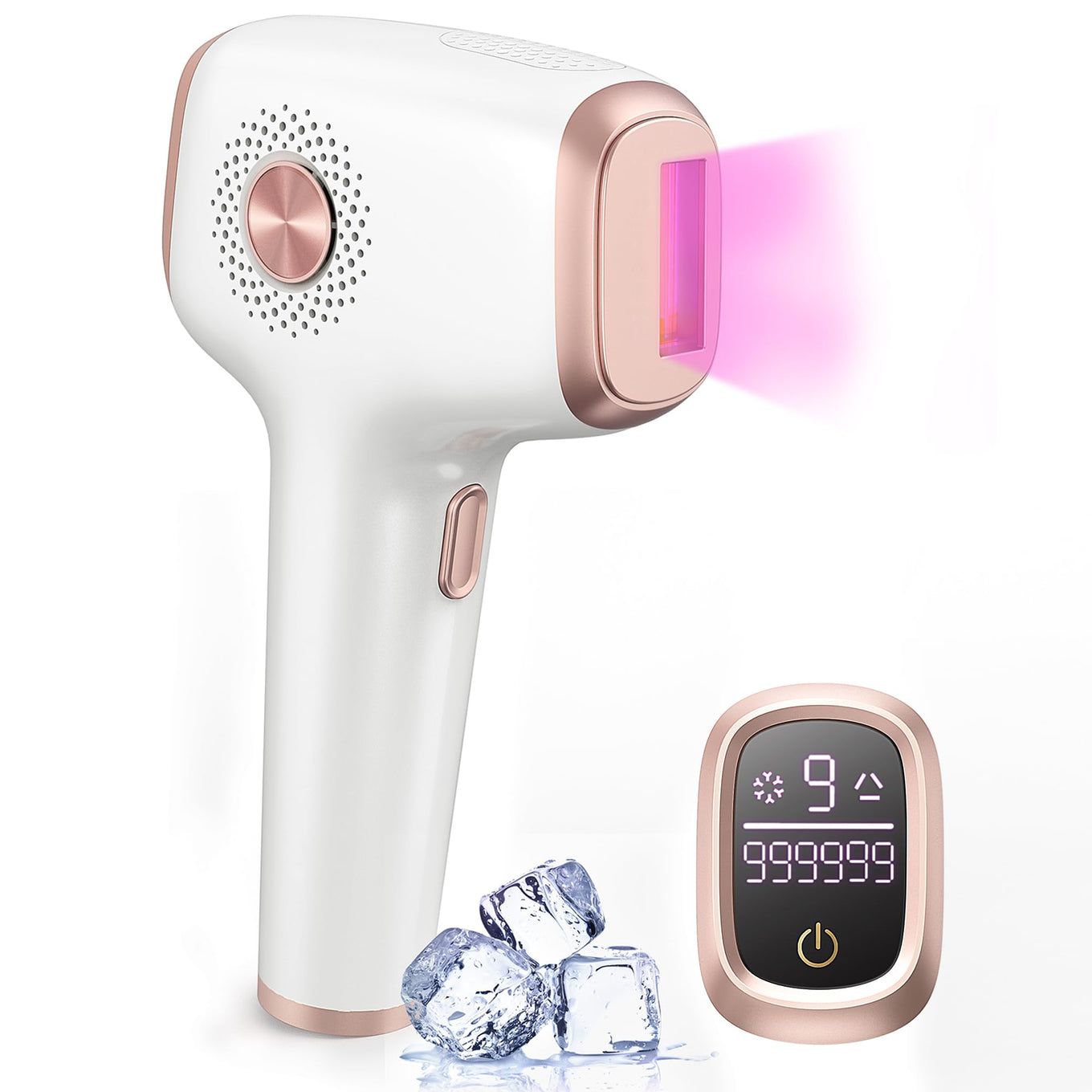 Enza IPL Laser Hair Removal Device with Automatic Cooling Technology