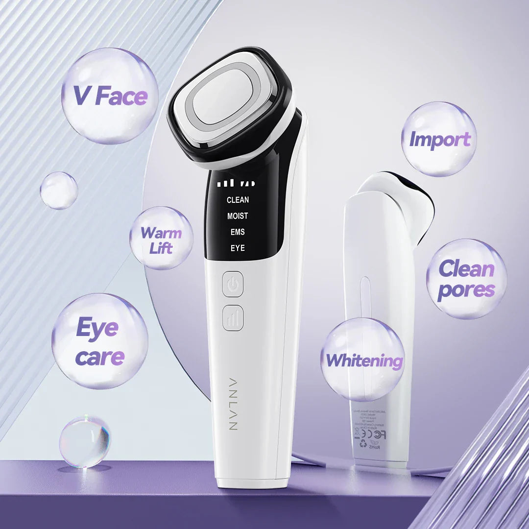 EMS Facial Massager Face Lifting LED
